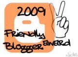 2009 Friendly Blogger